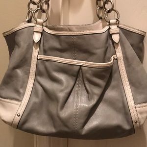 Coach shoulder bag, leather